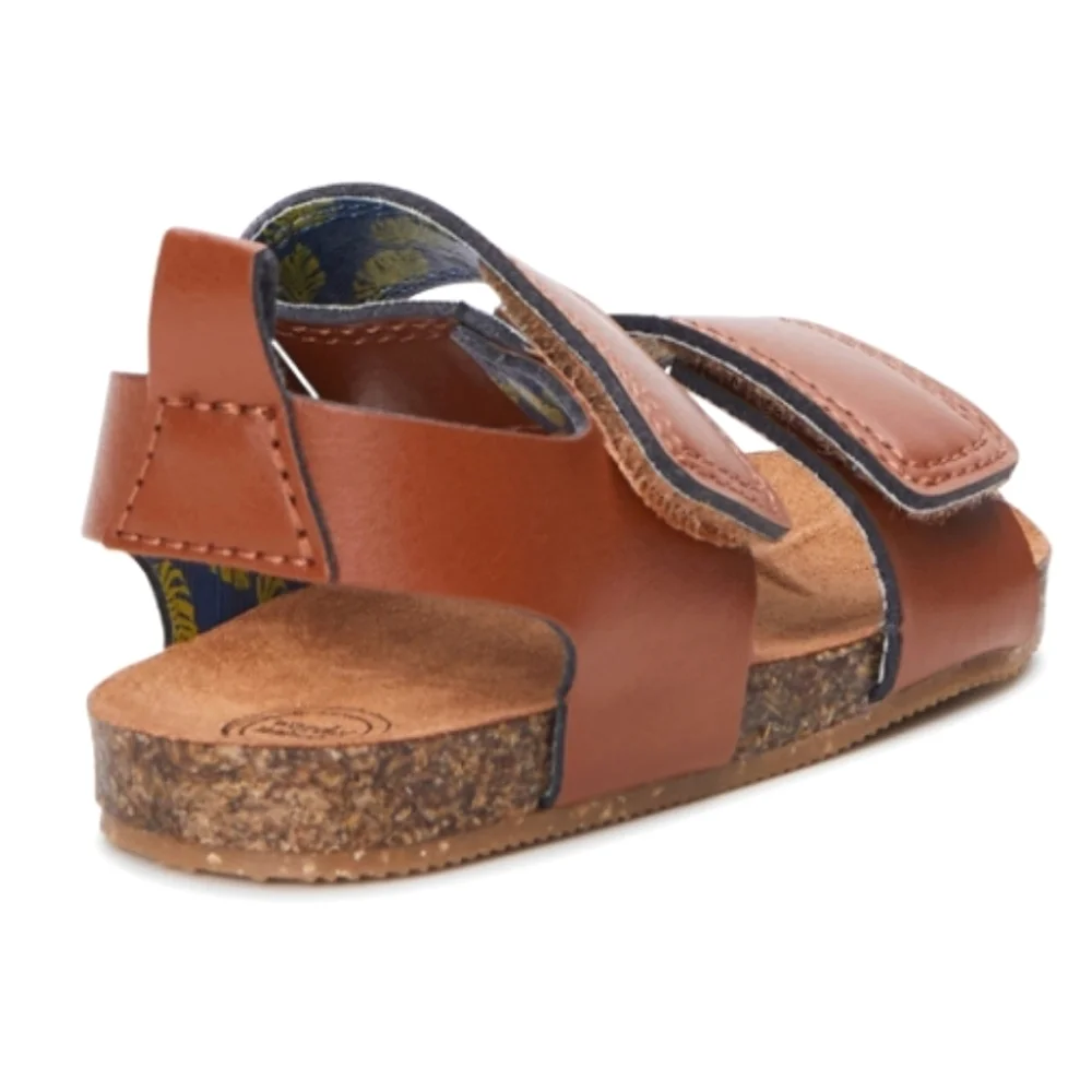 NEW - NWT Wonder Nation Unisex Baby Footbed Sandals, Size 6